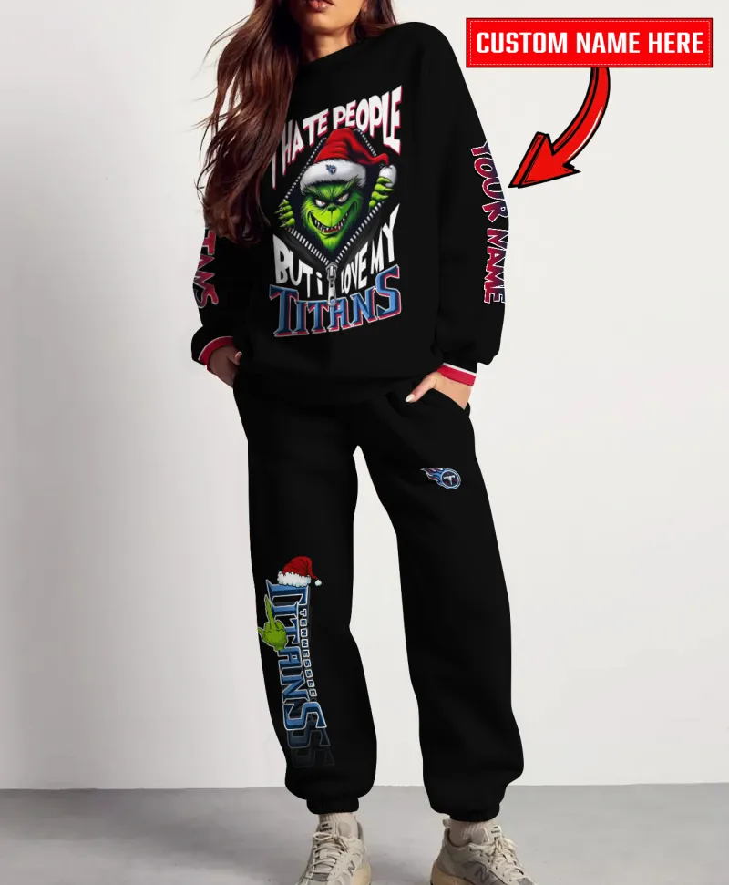 Tennessee Titans Sweater and Sweatpants Combo