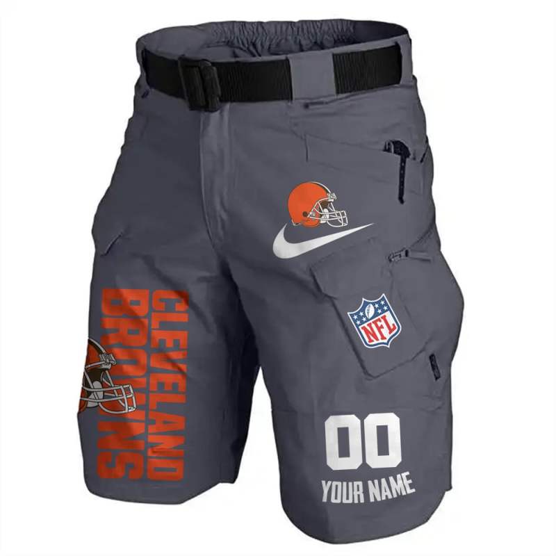 Front view of Cleveland Browns Men Shorts