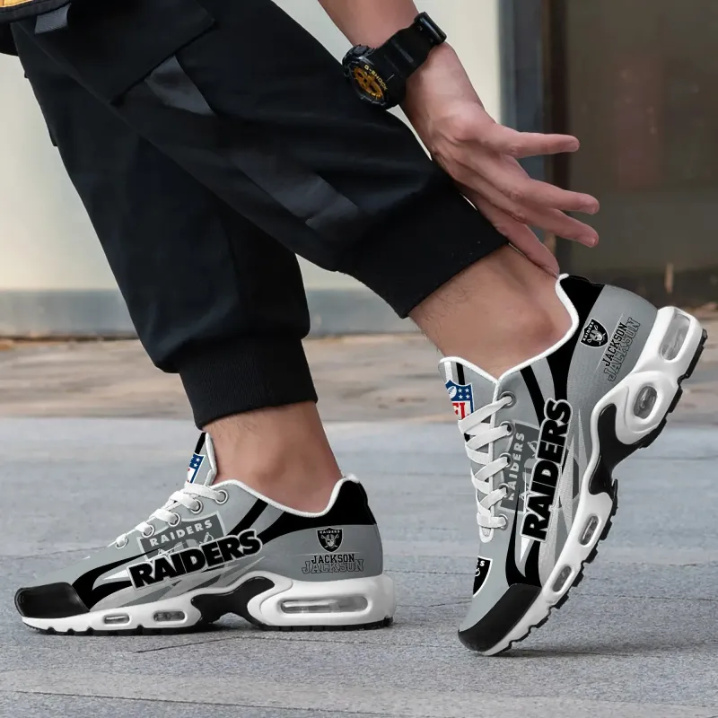 Las Vegas Raiders Sneakers Back View