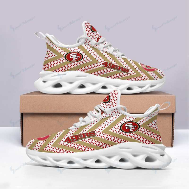 San Francisco 49ers Yezy Running Sneakers