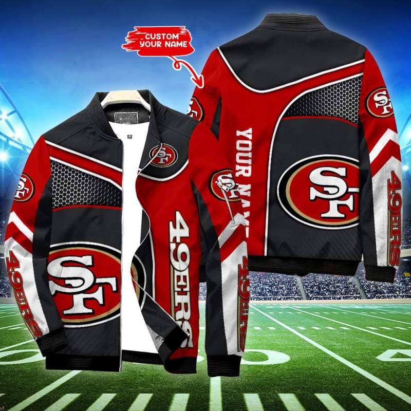 San Francisco 49ers Personalized Bomber Jacket