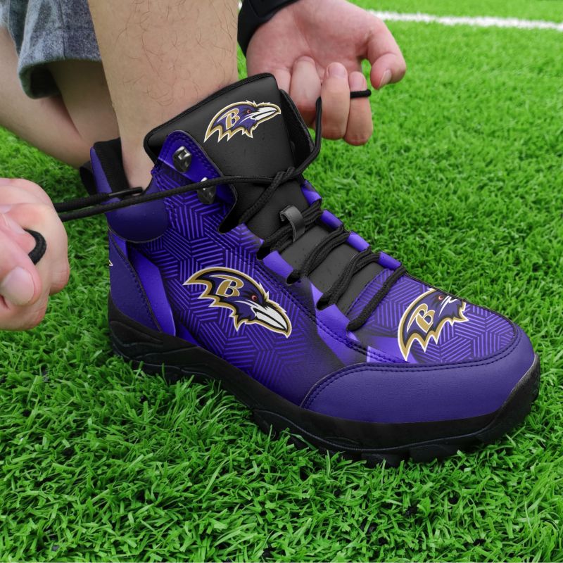 Baltimore Ravens Hiking Shoes
