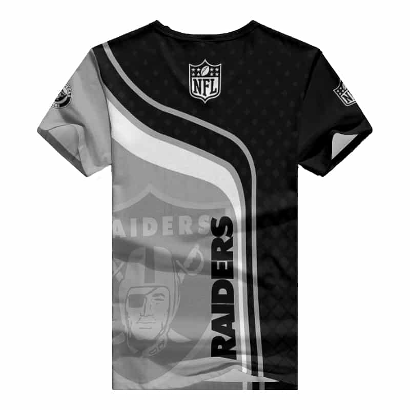 Las Vegas Raiders Personalized V-neck Women T-shirt