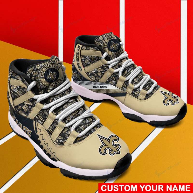 New Orleans Saints AJD11 Sneakers Side View