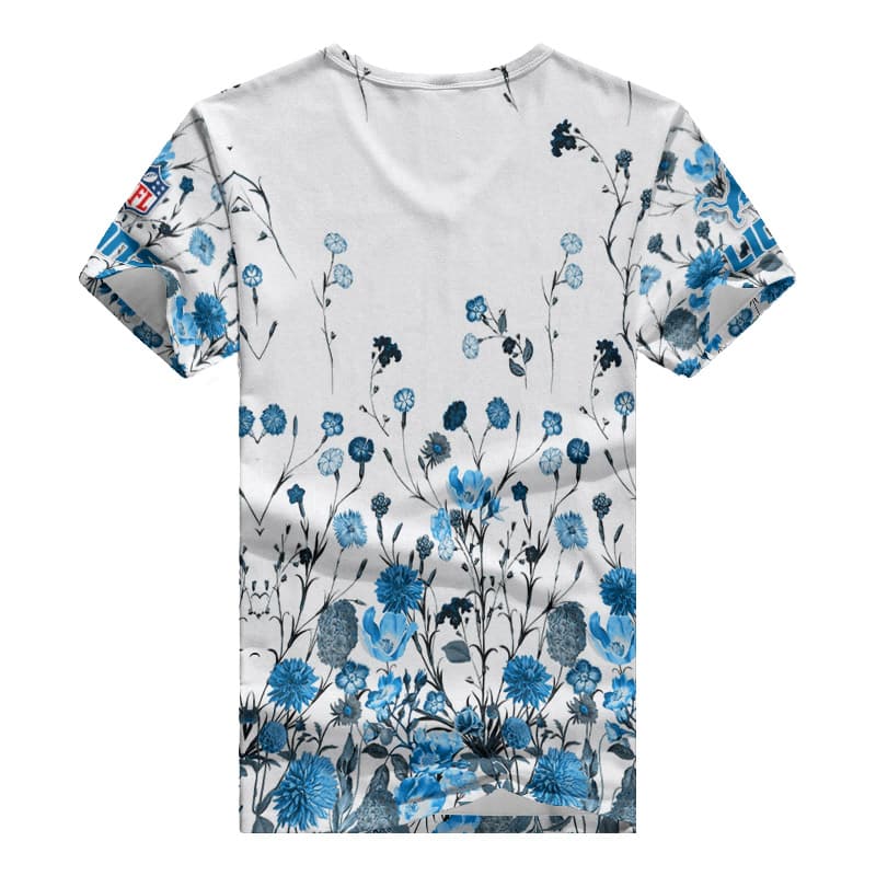 Back view of Detroit Lions T-shirt