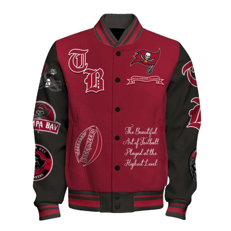 Tampa Bay Buccaneers Varsity Jacket Image 2