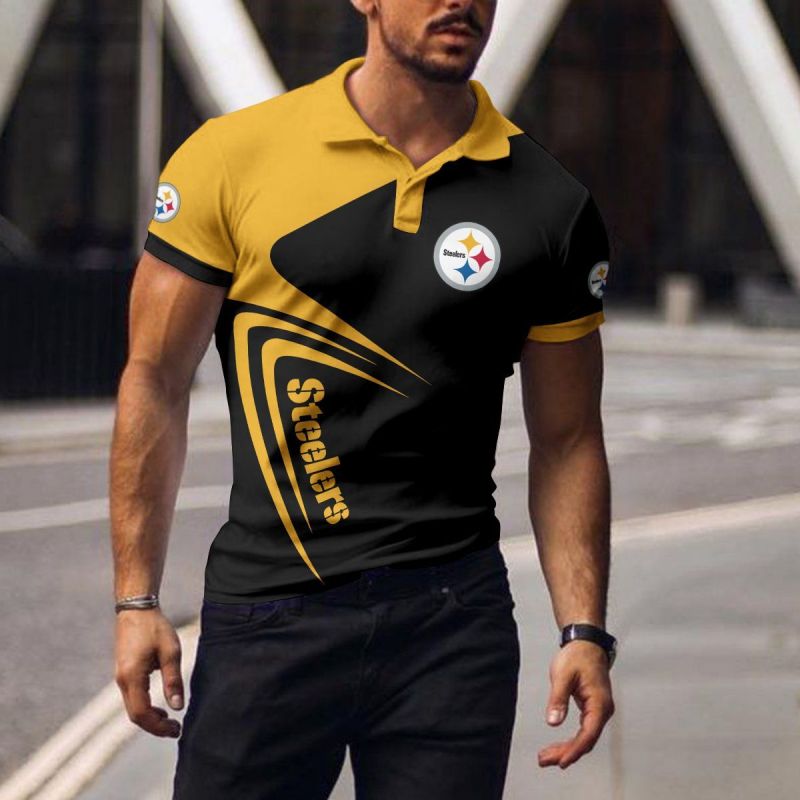 Pittsburgh Steelers Polo T-Shirt