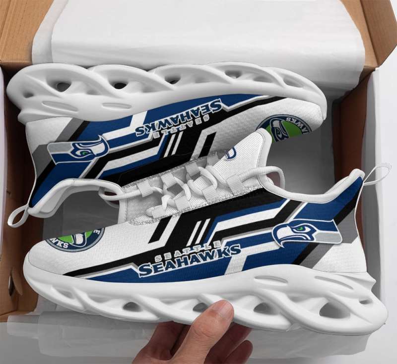 Seattle Seahawks Yezy Running Sneakers