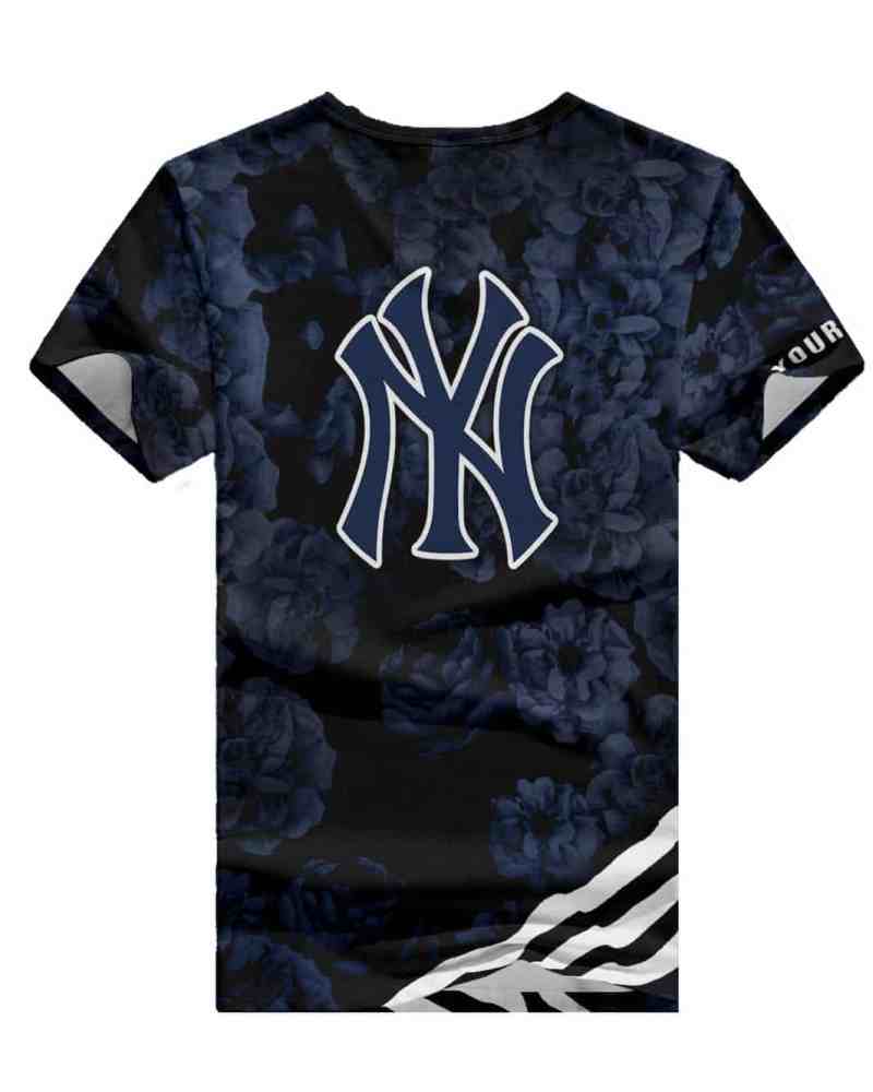 New York Yankees V-neck Women T-shirt