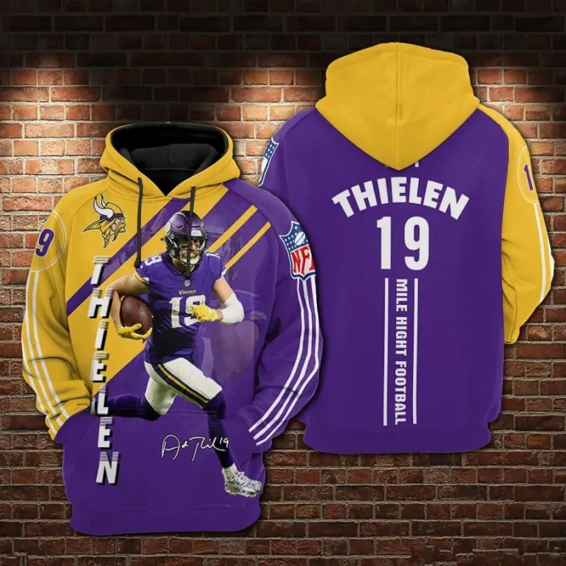 Adam Thielen Minnesota Vikings Limited Hoodie