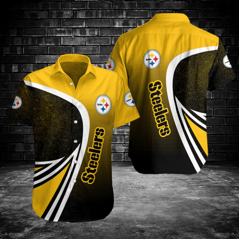 Pittsburgh Steelers Button Shirts BG50 Sizing Chart