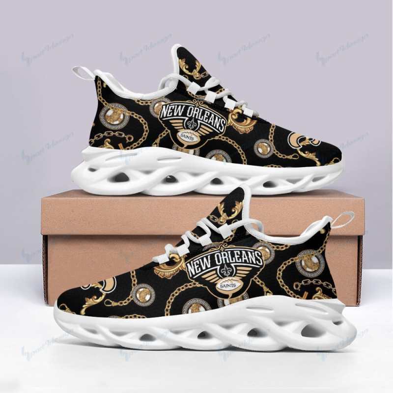 New Orleans Saints Yezy Running Sneakers