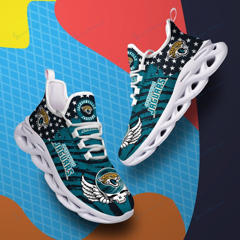 Jacksonville Jaguars Yezy Running Sneakers