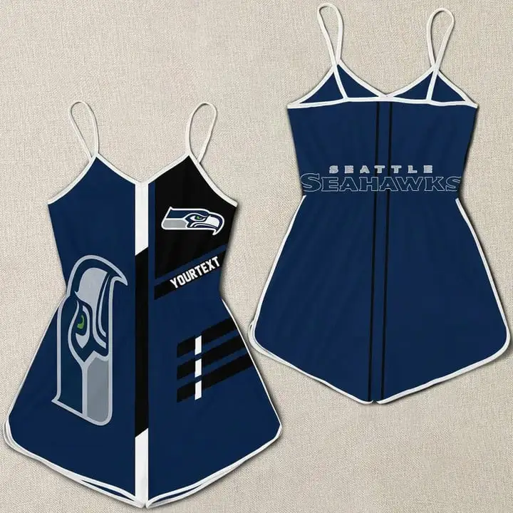 Seattle Seahawks Women Romper Jumpsuit