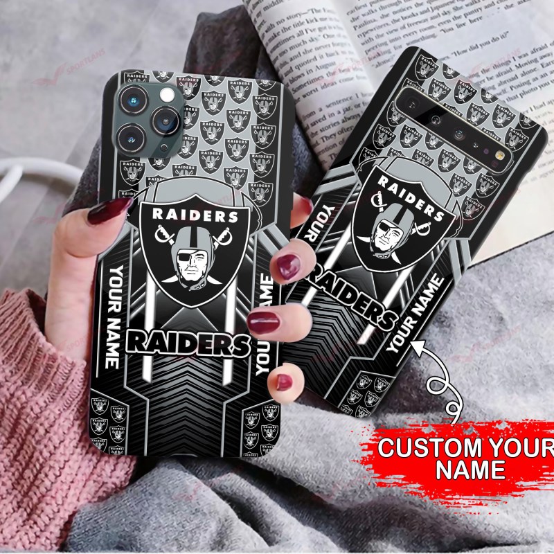 Las Vegas Raiders Personalized Phone Case Detail