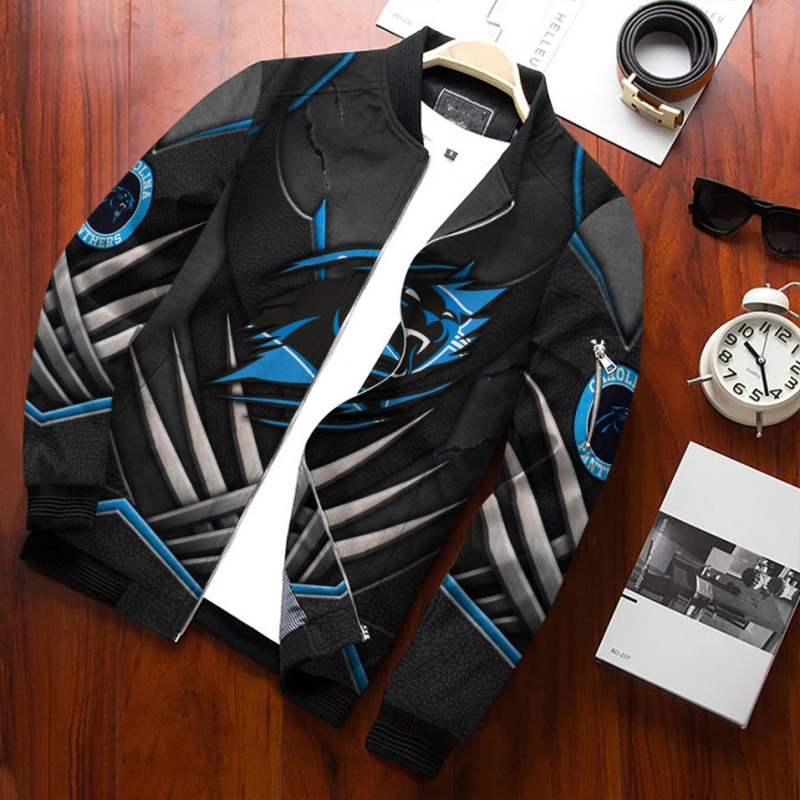 Carolina Panthers Bomber Jacket