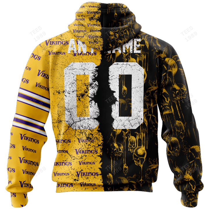 Minnesota Vikings All Over Printed Sweater 2