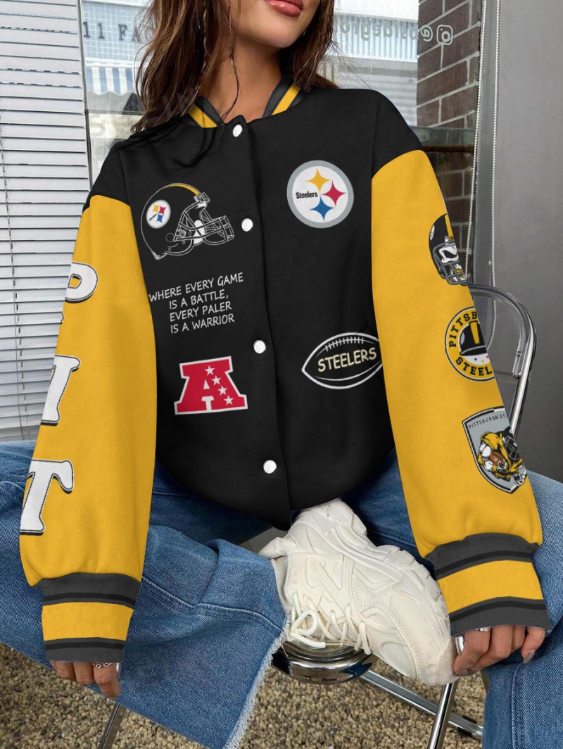 Pittsburgh Steelers Varsity Jacket