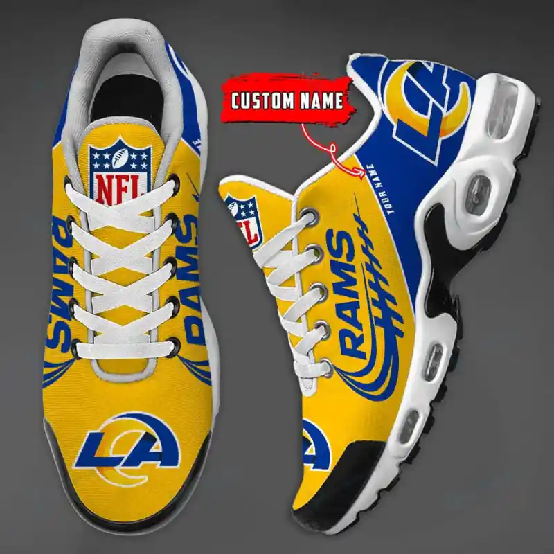 Los Angeles Rams Sneakers Back View