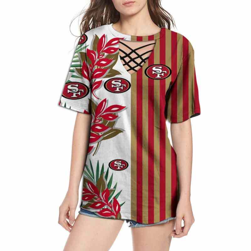 San Francisco 49ers Women Summer Shirt