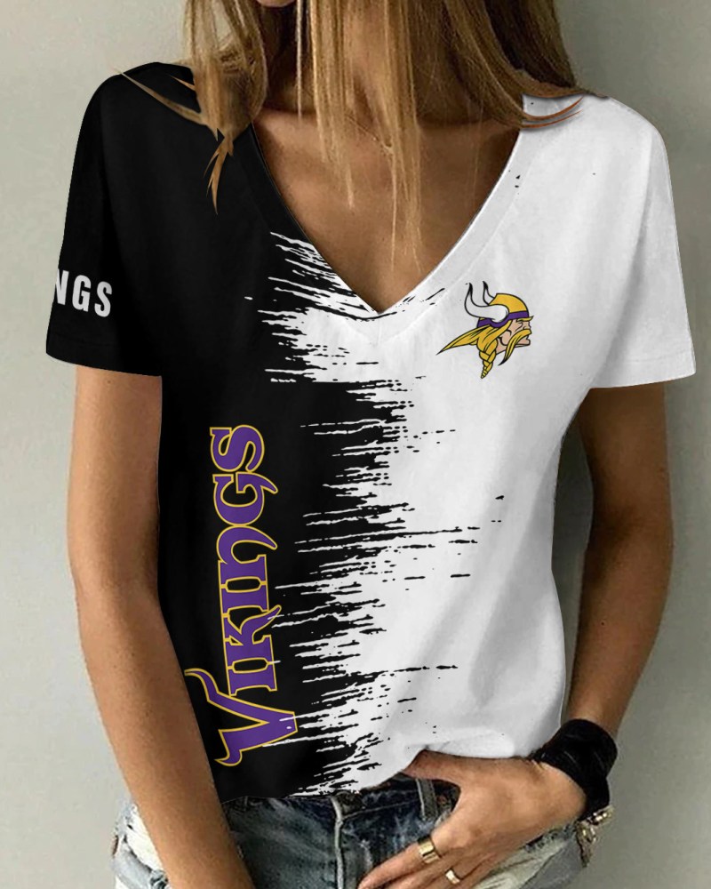 Minnesota Vikings T-shirt Back View