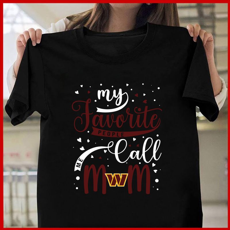 Washington Commanders Mother's Day T-shirt