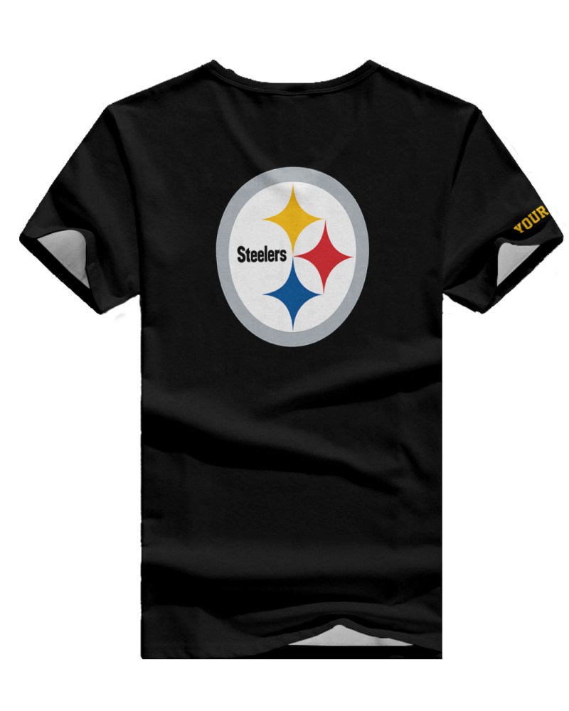 Pittsburgh Steelers Women T-shirt - Back View