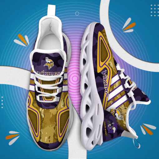 Minnesota Vikings Personalized Sneakers 13