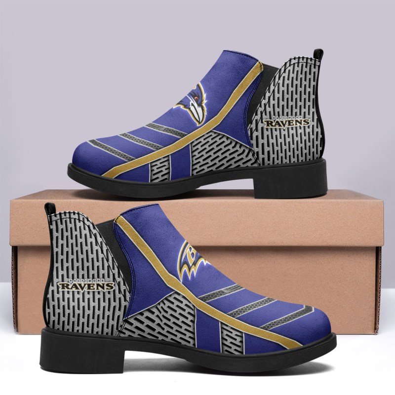 Baltimore Ravens Comfort Fashion Short Boots