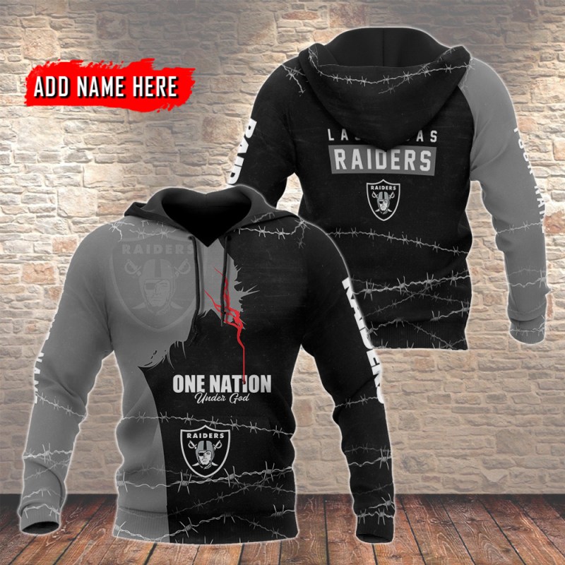 Las Vegas Raiders Personalized Hoodie