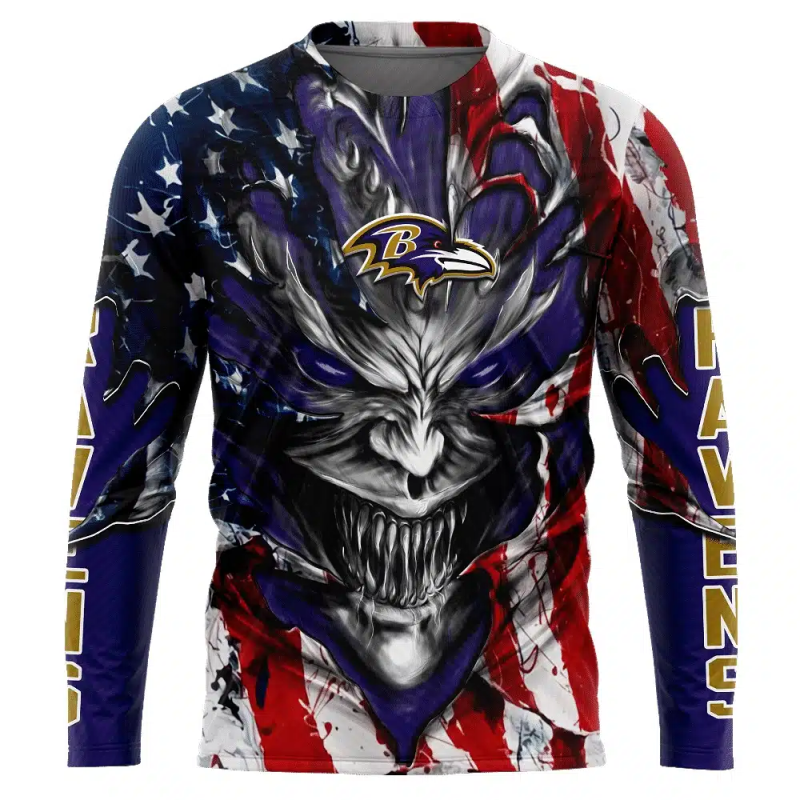 Baltimore Ravens Printed Sweater