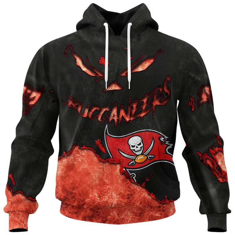 Tampa Bay Buccaneers Combo Limited Edition Clothes Jack O’ Lantern Halloween Collection