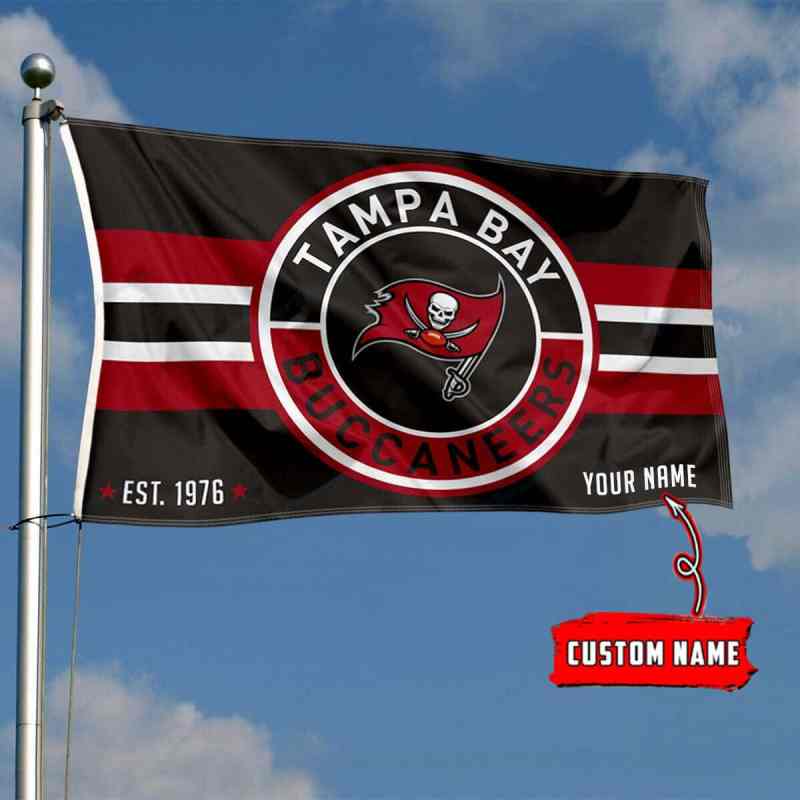 Tampa Bay Buccaneers Personalized Flag