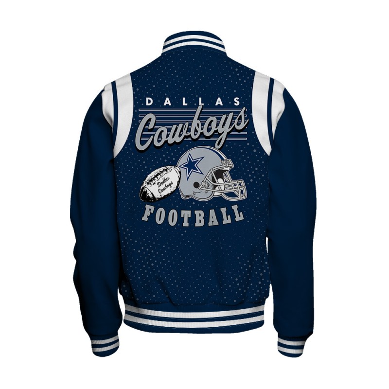 Dallas Cowboys Jacket Side View
