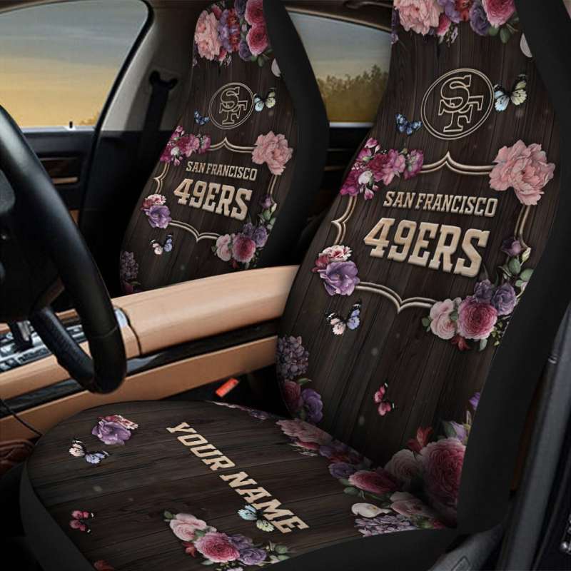 San Francisco 49ers Personalized Car Seat Covers