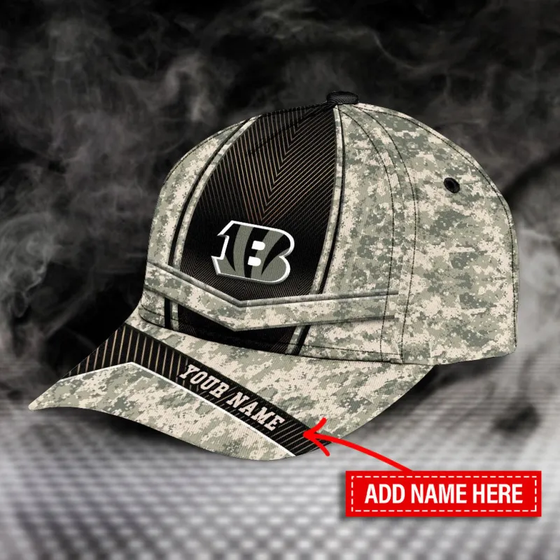 Cincinnati Bengals Personalized Classic Cap