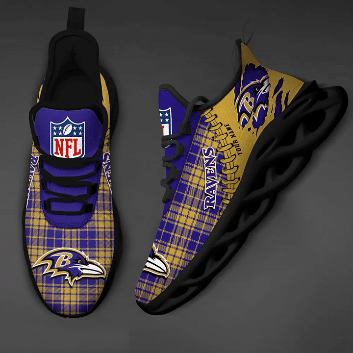 Baltimore Ravens Custom Sneakers