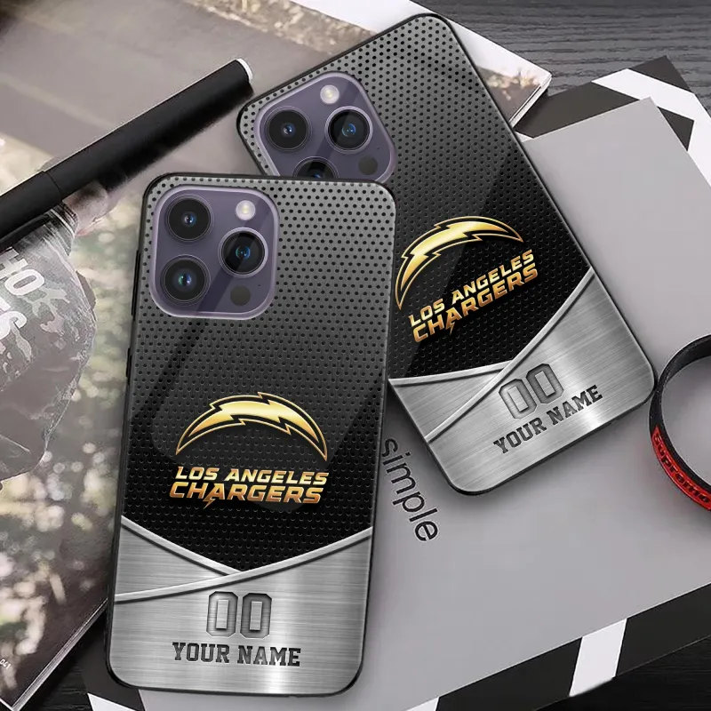 Los Angeles Chargers Personalized Phone Case