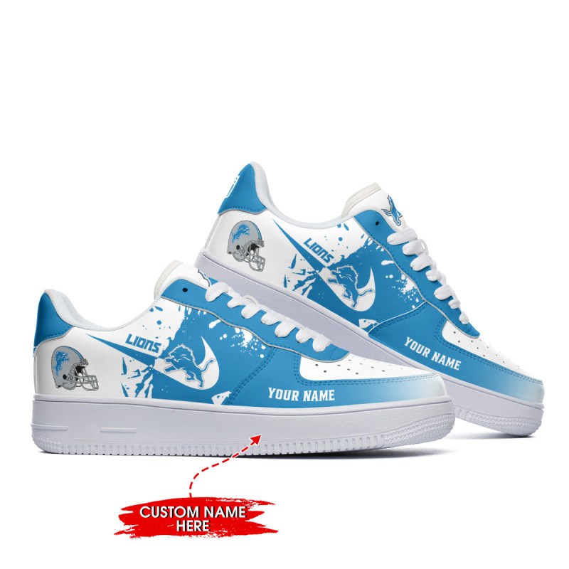 Detroit Lions AF1 Shoes