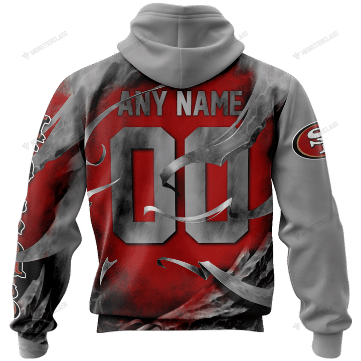 San Francisco 49ers Hoodie Side View