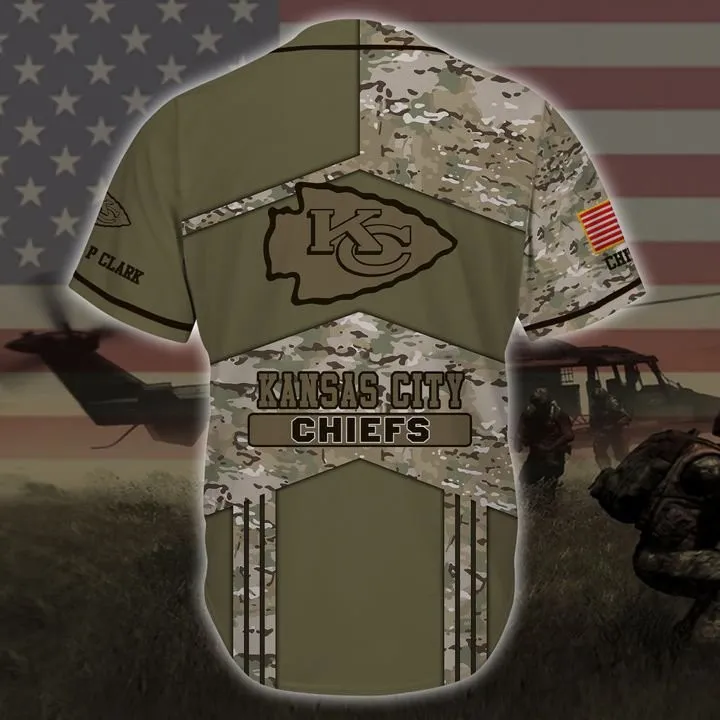 Kansas City Chiefs Jersey Back View