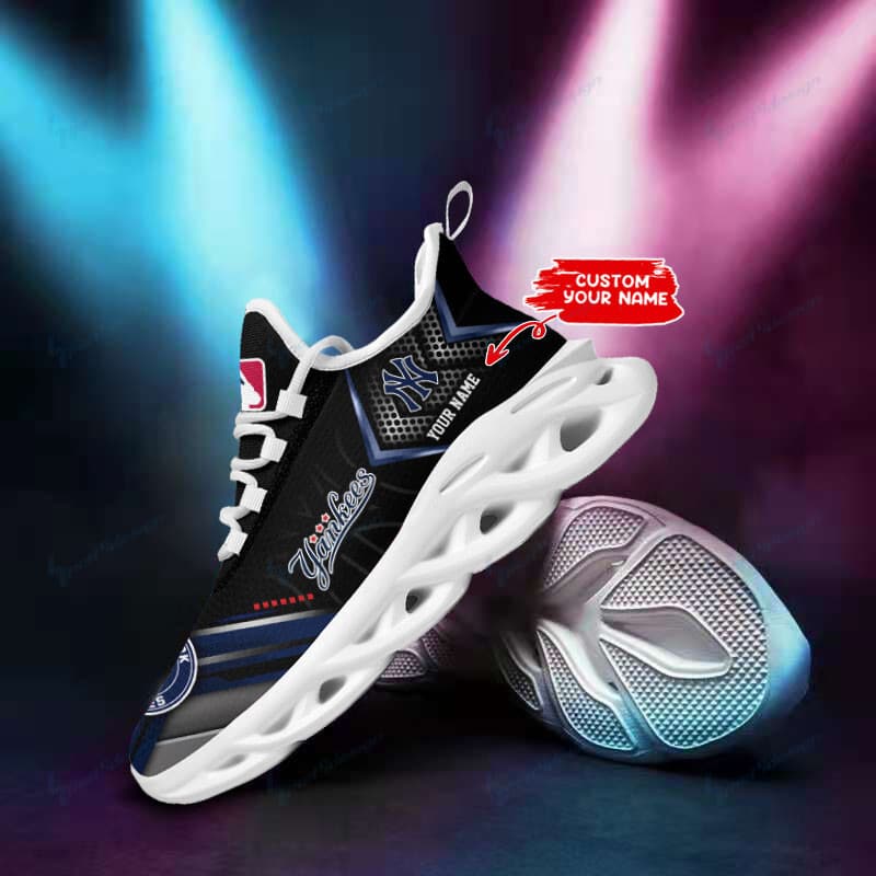 New York Yankees Personalized Yezy Running Sneakers 2