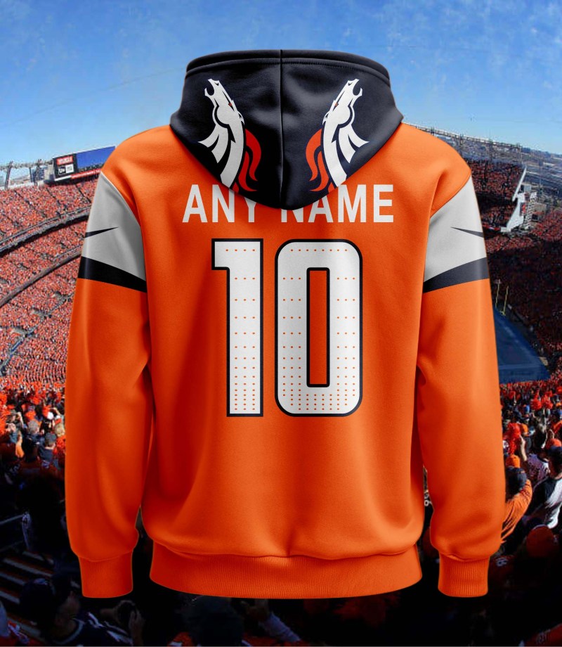 Denver Broncos Hoodie Design