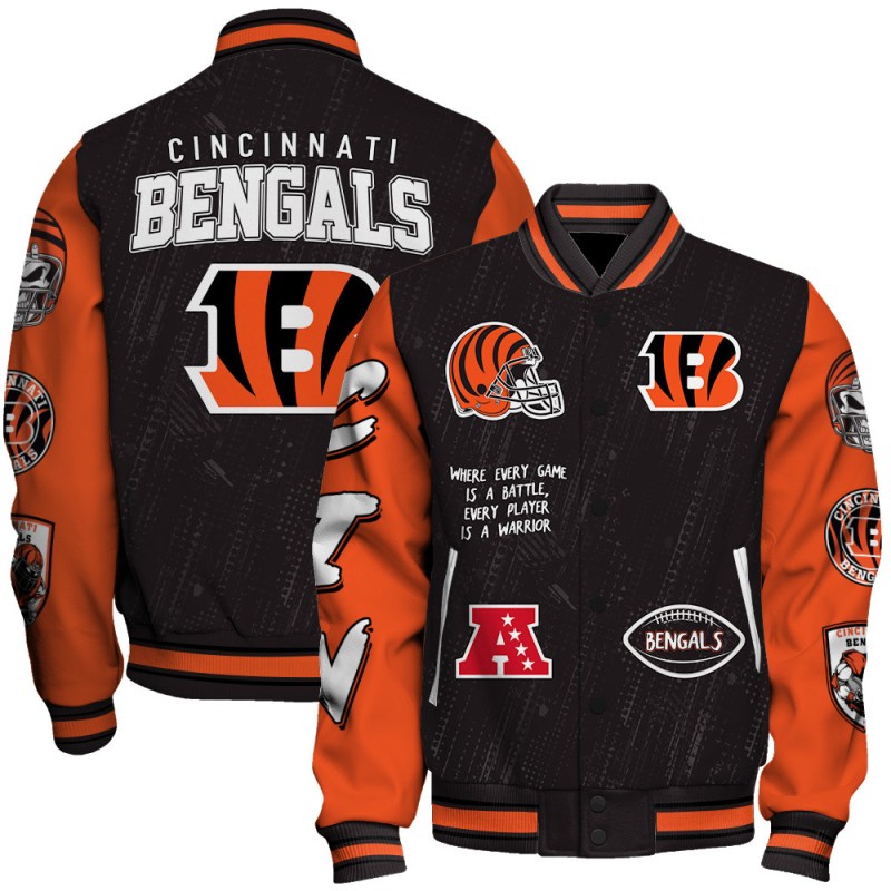 Cincinnati Bengals Varsity Jacket