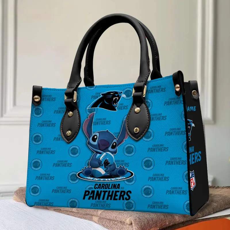 Carolina Panthers Hand Bag Mockup 3