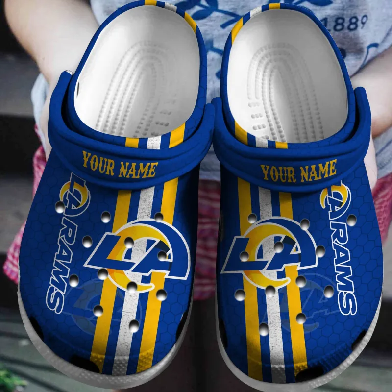 Los Angeles Rams Clogs Shoes