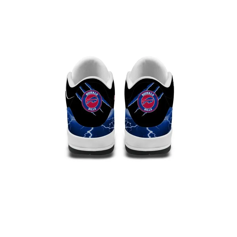 Buffalo Bills JD03 Genuine Leather Shoes Image 3