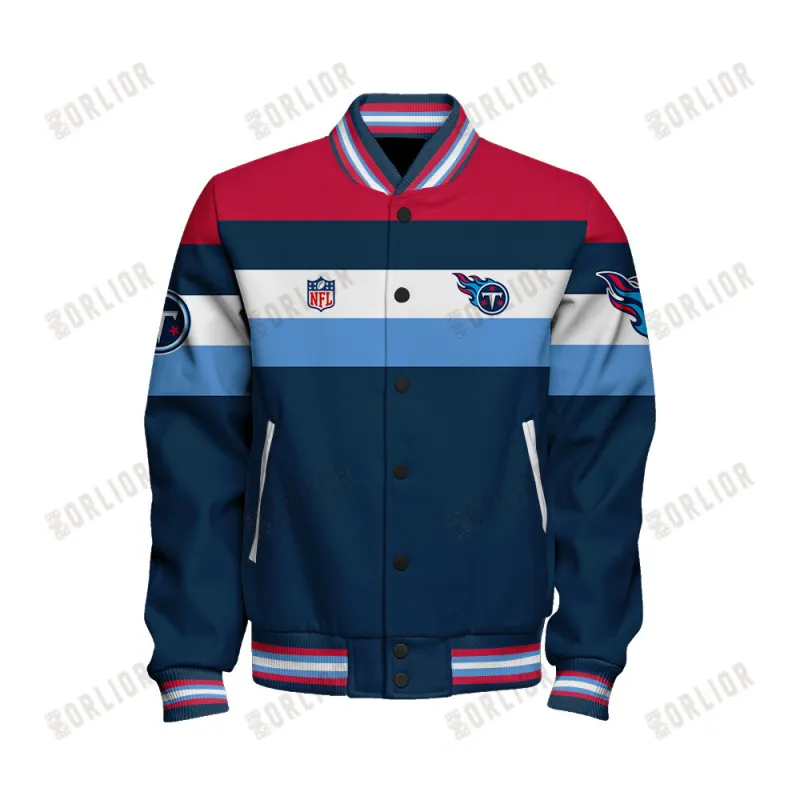 Tennessee Titans Varsity Jacket Image 2