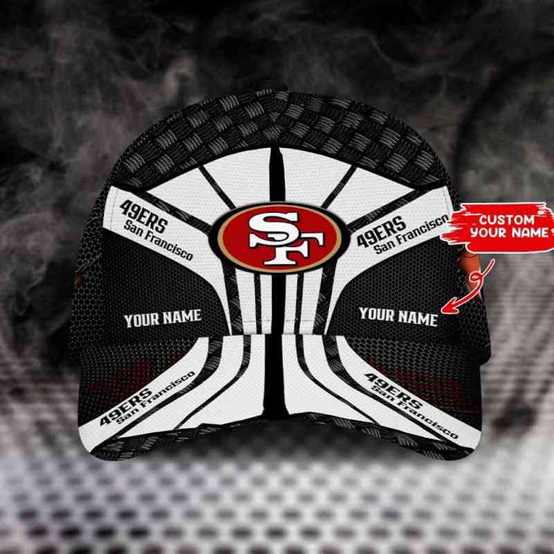 San Francisco 49ers Personalized Classic Cap - Side View