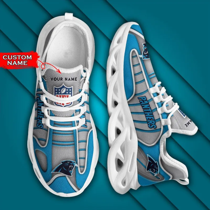 Carolina Panthers Yezy Sneakers 3
